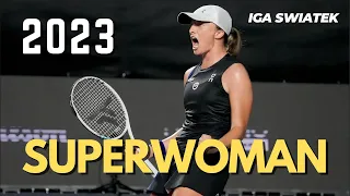 Iga Swiatek Superwoman 2023 | Insane Points (HD)