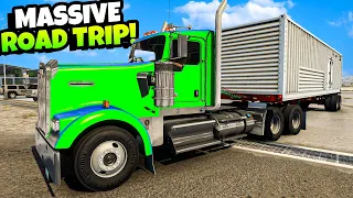 We Took a MASSIVE Road Trip in American Truck Simulator!