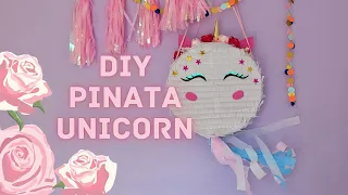 DIY Unicorn Pinata. Мастер класс пиньята Единорог