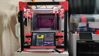 My LONGEST print ever coming to a finish on my Hypercube Evolution