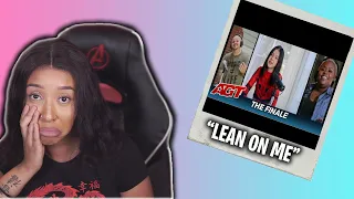 America's Got Talent: Top 10 Performs "Lean On Me" | REACTION