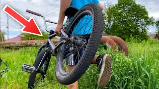 Забрав свій BMX байк - ТРІСНУЛА рама