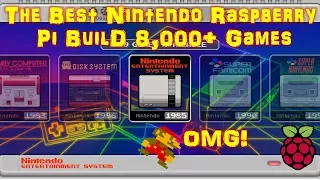 The Best Nintendo Pi Build Ever 8,000+ Games (Not Clickbait)