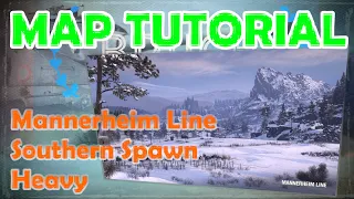 MANNERHEIM LINIE South Heavy | World of Tanks Map Tutorial | WoT with BRUCE