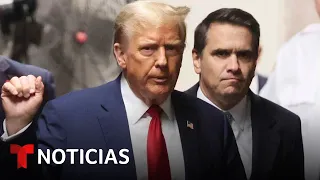 EN VIVO: Donald Trump sale de corte al terminar el sexto día de su juicio criminal en Nueva York