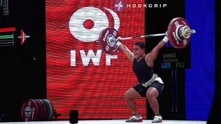 Apolonia Vaivai (69) - 85kg, 88kg, & 91kg Snatches @ 2015 Senior World Championships