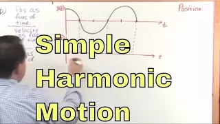 01 - Oscillations And Simple Harmonic Motion, Part 1 (Physics Tutor)