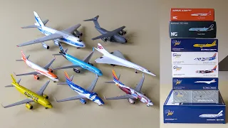 Huge 8 Model Unboxing! Gemini Jets & NG Models