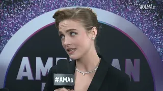 Maddie Hasson Red Carpet Interview I AMAs 2019