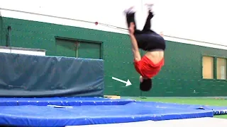 Me Learning How to Backflip for the first time, and more...