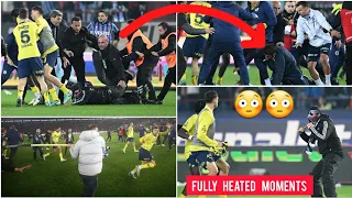 😳🙆 Turkish football chaos as Michy Batshuayi vs fans Clash after Fenerbahce Vs Trabzonspor match