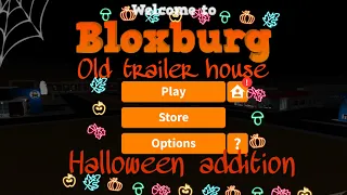 Bloxburg old trailer house Halloween edition :)