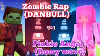 TilesHop Minecraft Believer(Romy Wave)Pinkie Angel || minecraft Zombie Rap DAN BULL