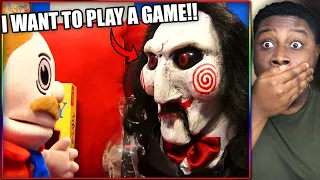 JIGSAW DEATH GAMES! | SML Movie: Saw Reaction!