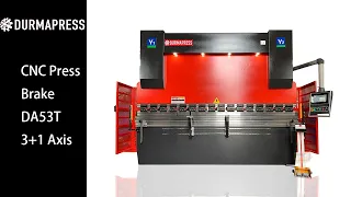 WE67K-160T3200 DA53T CNC Press Brake | CNC Hydraulic Press Brake from Durmapress