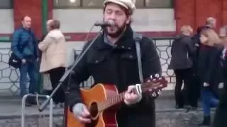 U2, One (Rob Falsini) - Busking in the Streets of London, UK