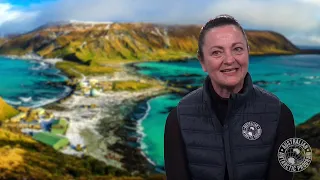 Macquarie Island's new station leader, Justine Thompson