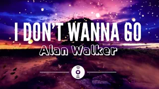 Alan Walker - I Don't Wanna Go ft. Julie Bergan (Lyrics)