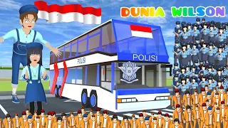 Kumpul Pasukan Polisi Yuta Naik Bus Polisi Dan Indomaret Full Movie Bus Telolet