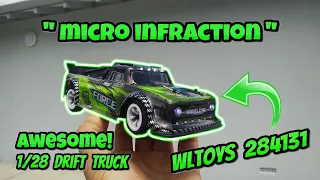 WLToys 284131 "Micro Infraction" | Epic 1/28 Drift Truck YOU Should Buy!