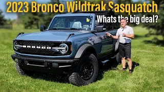 2023 Ford Bronco Wildtrak Sasquatch Walk Around Video