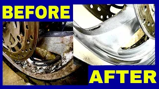 How to clean & Polish  Aluminum Wheels