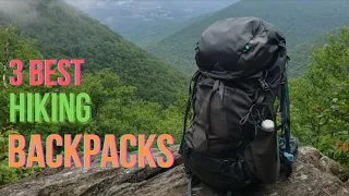 3 best hiking backpacks