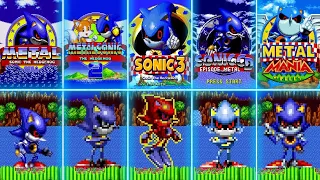 Evolution of Metal Sonic Mods - Metal Sonic Collection