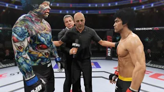 Bruce Lee vs. Big Vajrapani - EA Sports UFC 2 - Dragon Fights 🔥🐲