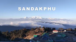 SANDAKPHU - 4k Timelapse Adventure | Sandakphu Trip | সান্দাকফু ভ্রমণ | KANCHANJANGHA From Sandakphu