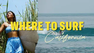 SURFING AMAZING WAVES IN CALIFORNIA! | Best place to surf