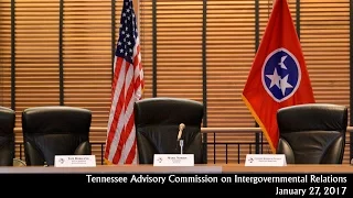 TACIR Commission Meeting January 27, 2017