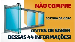 Não compre cortina de vidro antes de assistir este vídeo