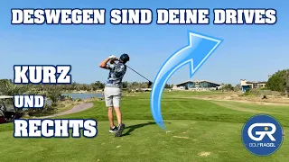 DESWEGEN SIND DEINE DRIVES ZU KURZ & VERFEHLEN DAS FAIRWAY