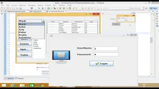 How to Create a Simple Login Form Using Java Swing GUI (Windows Builder)