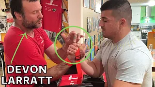 Devon Larratt Teaches Me Armwrestling