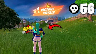 56 Kill Solo Vs Squads "Fortnite Chapter 5 - Season 2" Full Gameplay Wins (Fortnite PC Keyboard)