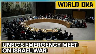 Israel-Palestine war: UNSC emergency meeting on war, called by United Arab Emirates | WION DNA