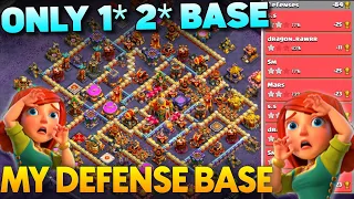 ONLY 1* 2* OP TOWNHALL-16 MY DEFENSE BASE LINK TH16 OP ANTI 3 STAR BASE LINK 2023