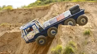 Crazy Truck Driving In Extreme Mud Off Road |  Best Trucker On Mud Roads - PART 2 ||