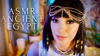 ASMR Spa Ancient Egypt | Scalp Treatment, Hair Cut, Hair Washing Role-Play