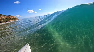 SURFING GLASSY WAVES IN AUSTRALIA! (RAW POV)