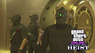 GTA 5 Online : Diamond Casino Heist Silent & Sneaky - 4 Players-  (No Commentary) Ps5 Gameplay.