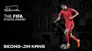 Seong-jin Kang | Jordan U-20 v Korea Republic U-20 | FIFA Puskas Award 2023 Nominee