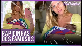 Giovanna Ewbank surge com Zyan nos braços e fala sobre amamentação!!