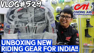 Unboxing My Riding Gear for India!! Vlog#529