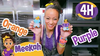 Meekah Visits a Gingerbread Factory!! | 4 HOURS OF MEEKAH! | Educational Videos for Kids