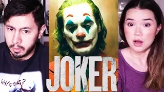 JOKER | Joaquin Phoenix | Teaser Trailer Reaction!