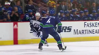 Winnipeg Jets vs Vancouver Canucks - October 12, 2017 | Game Highlights | NHL 2017/18