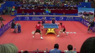 张继科 Zhang Jike /许昕Xu Xin VS. 松平健太MATSUDAIRA Kenta/丹羽孝希NIWA Koki 2014 China Open Men's Doubles SF